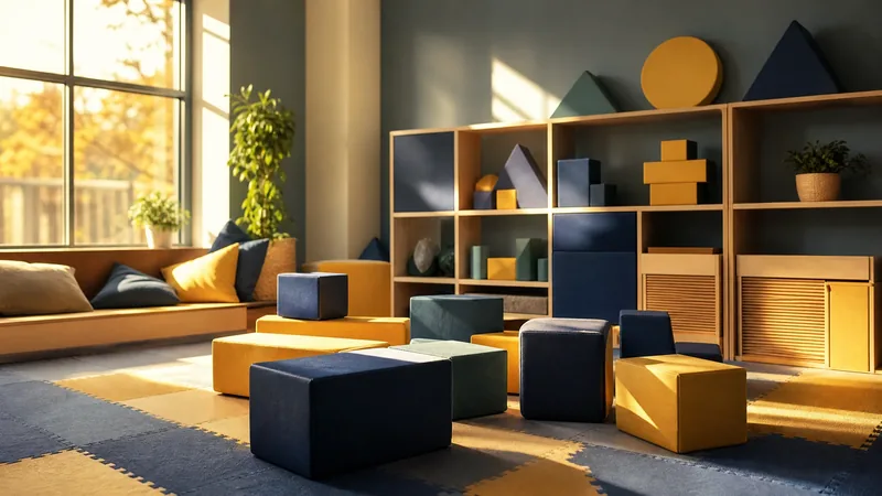 Sunlit playroom with soft blocks, How to Start a Home Daycare in Colorado